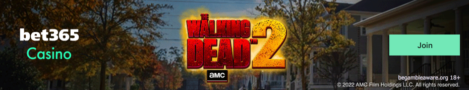 Walking Dead 2 Bonus on Bet365
